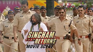 Witness The Solid Style Of Singham | Singham Returns | Movie Scene