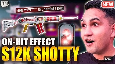 BGMI PUBG in 1000uc can I get it it just 1200 uc 🤡S12K On-Hit Effect  | Level 5 S12K PUBG  BGMI