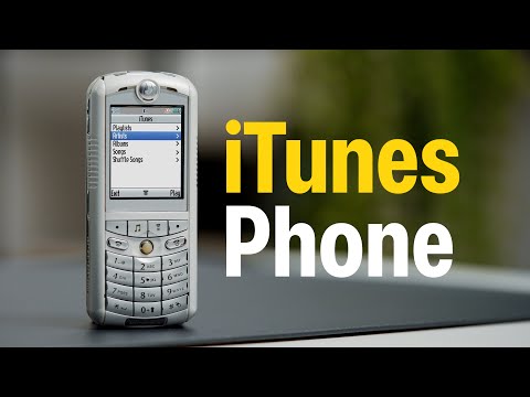 Видео: Первый телефон Apple! ROKR E1