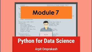 Python for Data Science Module 7: Scikit-learn
