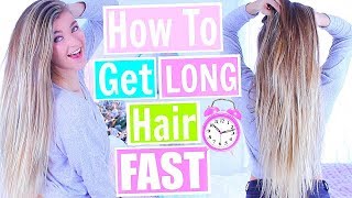 How To Grow Your Hair Long FAST! Grow Your Hair in a WEEK! 2018