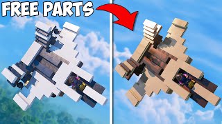 How to make a Plane in LEGO Fortnite (Free Parts)