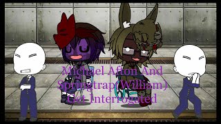 If Michael Afton and Springtrap(William Afton) got interrogated | Helluva Boss Audio