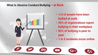 Abusive Conduct and Bullying At Work