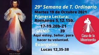 EVANGELIO DEL DÍA📔MARTES 19 DE OCTUBRE 🙏🏻 29º Domingo de Tiempo Ordinario 🙏🏻 JESÚS