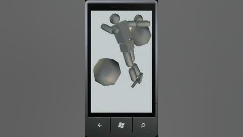 3D Ragdoll Physics on Windows Phone 7