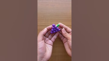 Grapes 🍇 Clay Art #grape #clayart #clay #satisfying #trending #shortvideo #viral #shorts