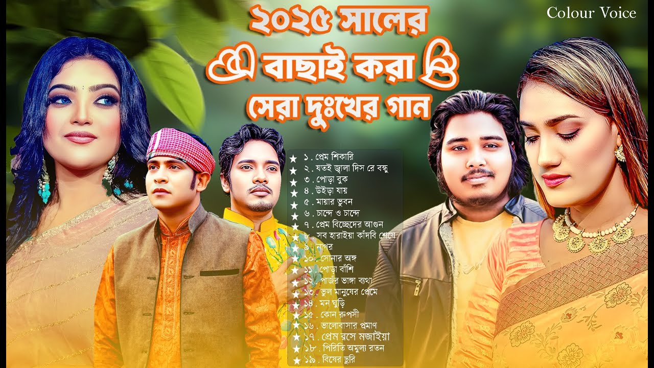 ২০২৫ সালের বাছাই করা সেরা দুঃখের গান | Emon Khan | Salma | Akash Mahmud || Laila | Kazi Shuvo 2025