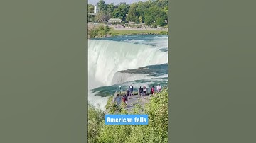Thumbnail of American falls at Niagara falls!