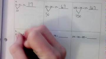Solving Addition with up to 4 Addends (Grade 2 Module 4 Lesson 22)