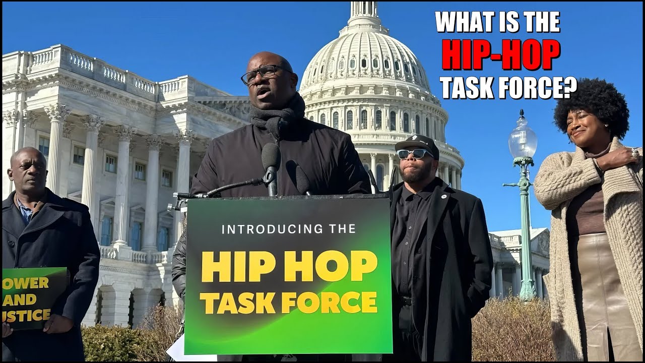 What is the Democratic Hip Hop Task Force?
