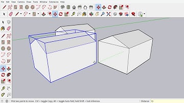 Google Sketchup Tutoria- 4  Roof,make block and component