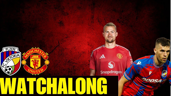 Viktoria Plzen Vs Manchester United Live Europa League Watchalong With @touchlinefacts