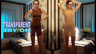 Try On Haul Transparent Dresses With Tina
