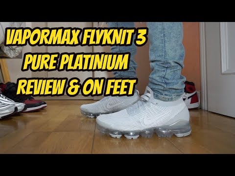 vapormax flyknit 3 white pure platinum