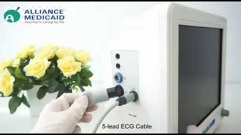 Multi Parameter Patient Monitor AM1000 (How to Install and How to use)