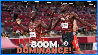 INCREDIBLE FINISH In 800M Men's DOMINANCE!13th All African Accra Games 2024 Trials