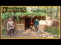 Das Hobbithaus -  Wir haben wirklich runde Fenster! - Bushcraft Outdoor Deutschland