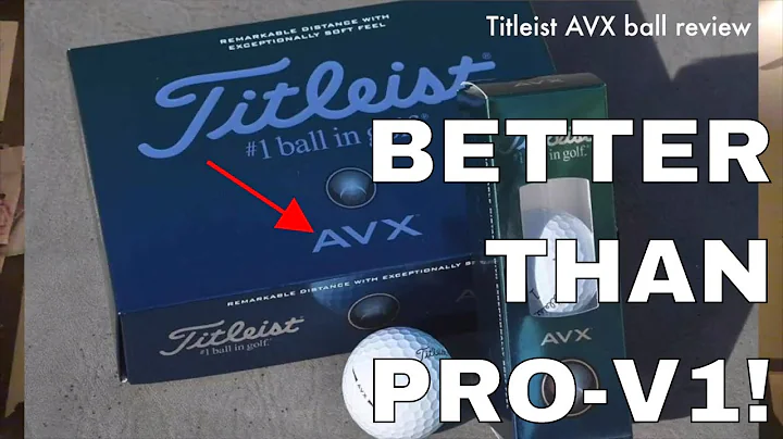 Titliest AVX, Golf Vlog with New Ball and REVIEW!!!