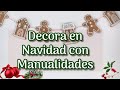 ⛄🎄IDEAS PARA DECORAR EN NAVIDAD 2021| 8 MANUALIDADES  NAVIDEÑAS 2021 | DIY ENFEITES DE NATAL