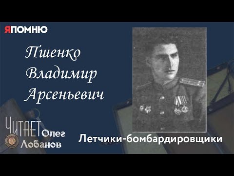 Пшенко Владимир Арсеньевич. Проект "Я помню" Артема Драбкина. Летчики-бомбардировщики