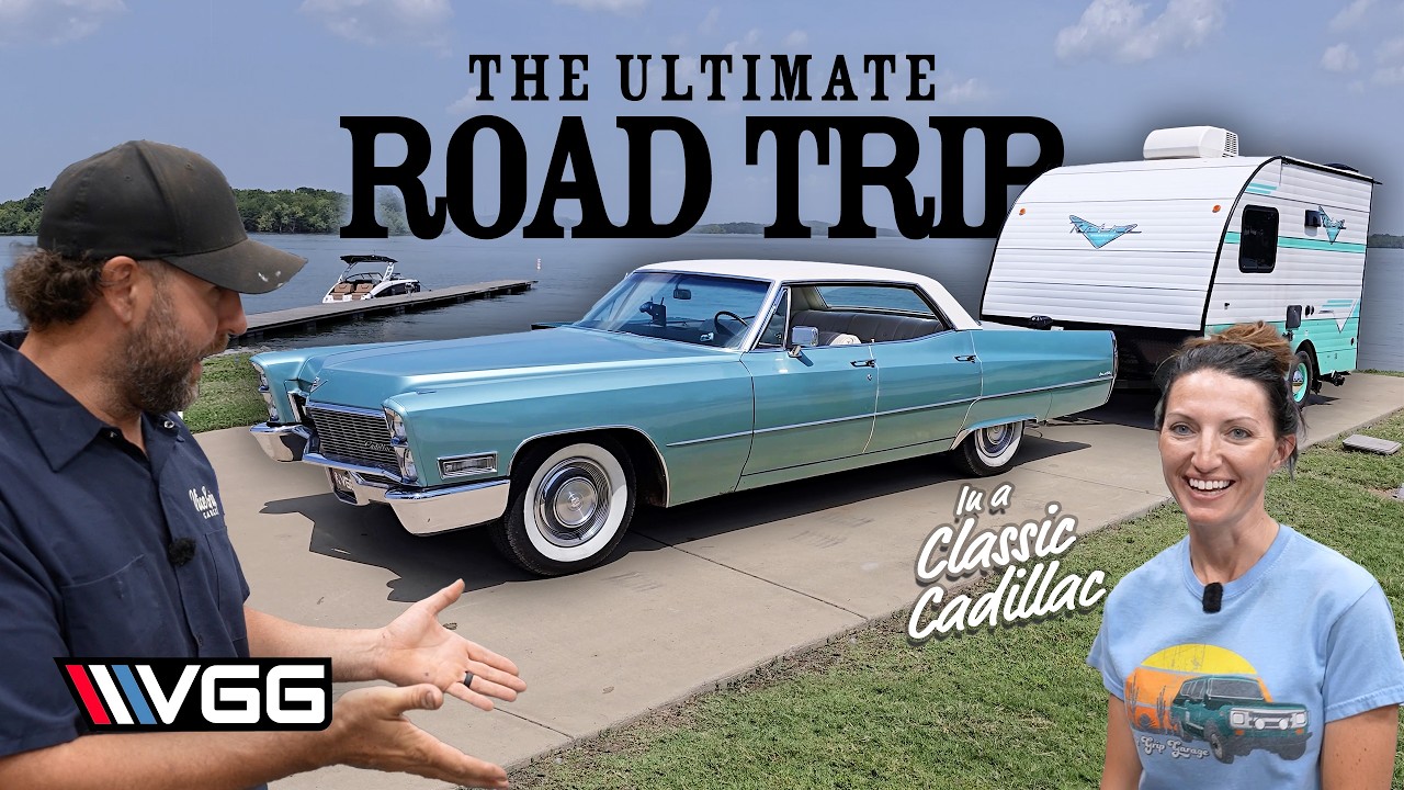 Will This CLASSIC CADILLAC PULL This Camper For The Ultimate Road trip?