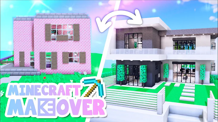 Modern MANSION Transformation! Minecraft Makeover ...