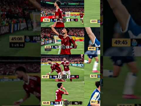 شبكة  الأمريكية ت علن مباراة الأهلي ضد بورتو الأفضل في دور المجموعات  الاهلي