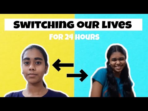 Switching our lives for 24 hours | harshe lifestyle | we got mad🤯🤯