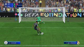 Fifa 23 Mods PC UCL Disputa dos Penaltis Man City vs Real Madrid Temp. 23-24 Gameplay PT-BR