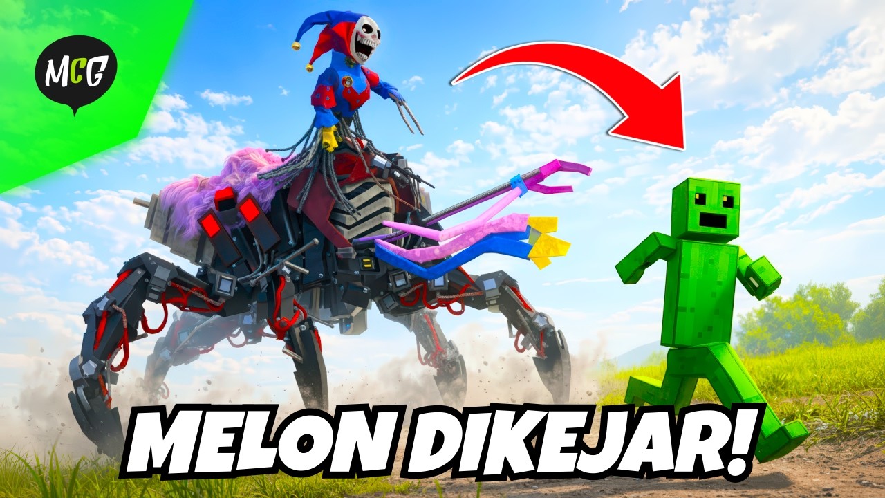 Manusia Melon Dikejar Prototype!