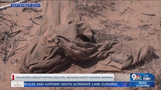 Volunteers hope human remains in desert can ID missing migrant