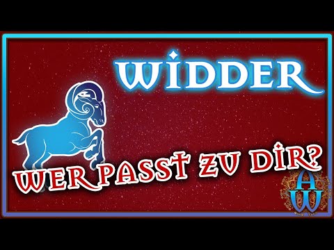 Video: Wer passt zu Widder?