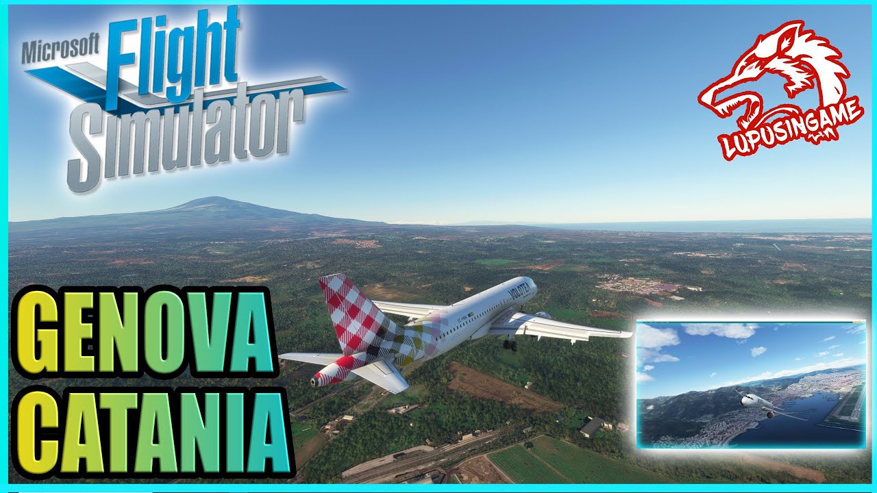 ANDIAMO A FARCI IL BAGNO AI PIEDI DELL'ETNA ► MFS2020 ITA ► A320 NEO VOLOTEA