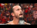 Raw: CM Punk reveals the end of his WWE contract