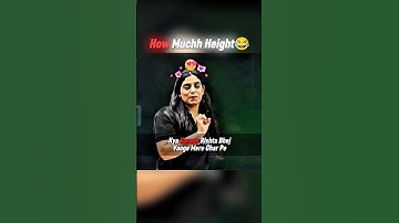 आप की हाइट कितनी है😂|| Ft.Samridhi Ma