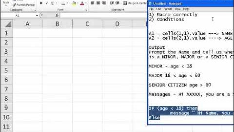 VBA Programming IF then Statement - Excel VBA - Visual Basic Tutorials