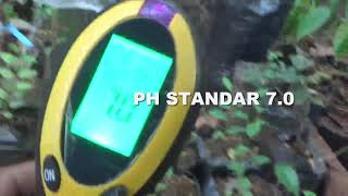 Digital 4 in 1 Soil Tester Meter Analyzer Survey Alat Ukur pH Tanah