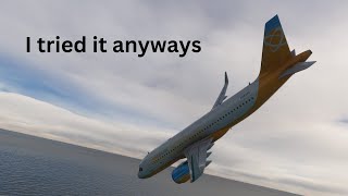 I don't know how to fly an A320