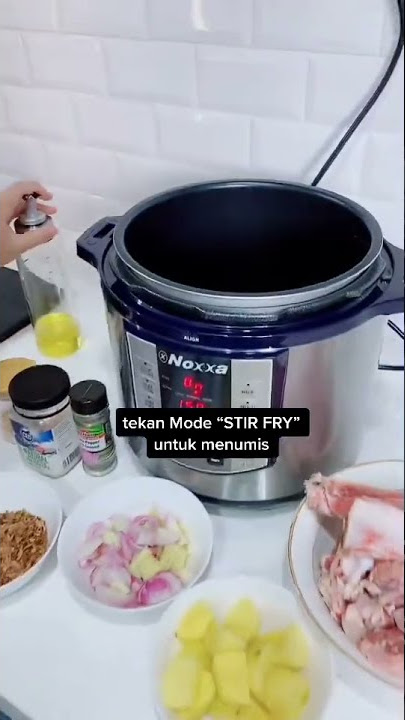 Masak Sup Tulang Dalam Periuk Noxxa Cuma 45 Minit Je!