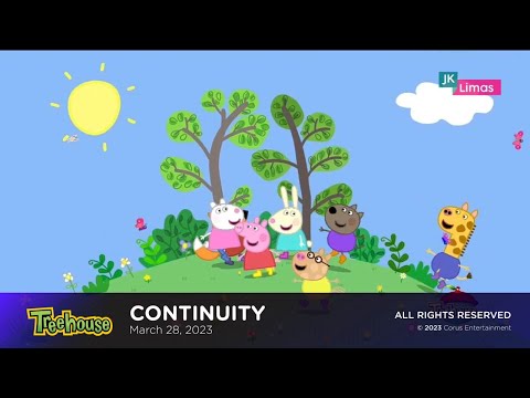 Treehouse TV (Canada) continuity | March 28, 2023