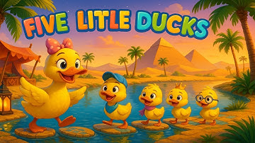 Five Little Ducks – Nursery Rhyme for Children and Toddlers