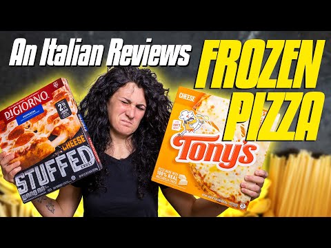 An Italian Reviews American FROZEN PIZZA | Pasta Grammar