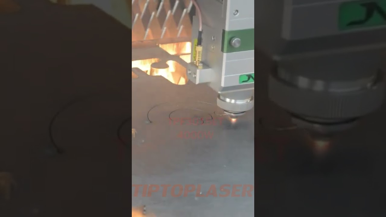 4kw CNC Fiber Laser Cutter for 20mm Steel Sheet Metal