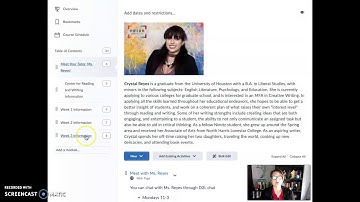 ENGL 1301 Week 3 Information