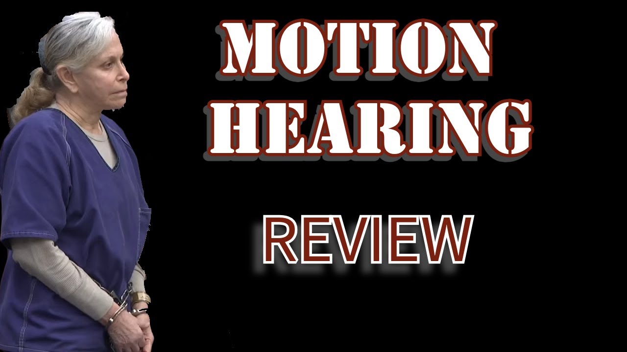 DONNA ADELSON - Motion Hearing Review - YouTube
