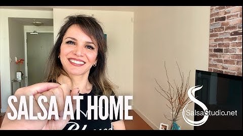 SALSA at Home Beginners Class 1 with Afsoon & Roger, Basics & Side step