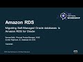 Migrating Self-Managed Oracle Databases to Amazon RDS for Oracle - AWS Virtual Workshop