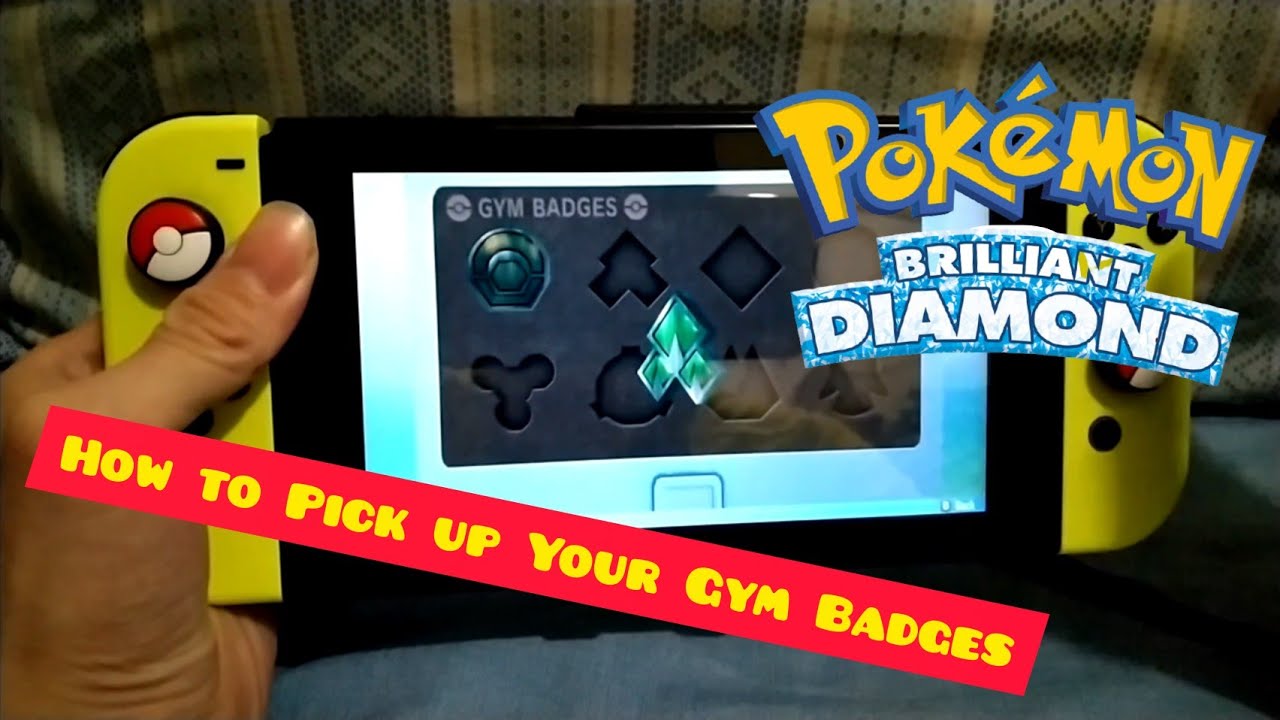 How to Pick up Your Gym Badges in Pokemon Brilliant Diamond & Shining