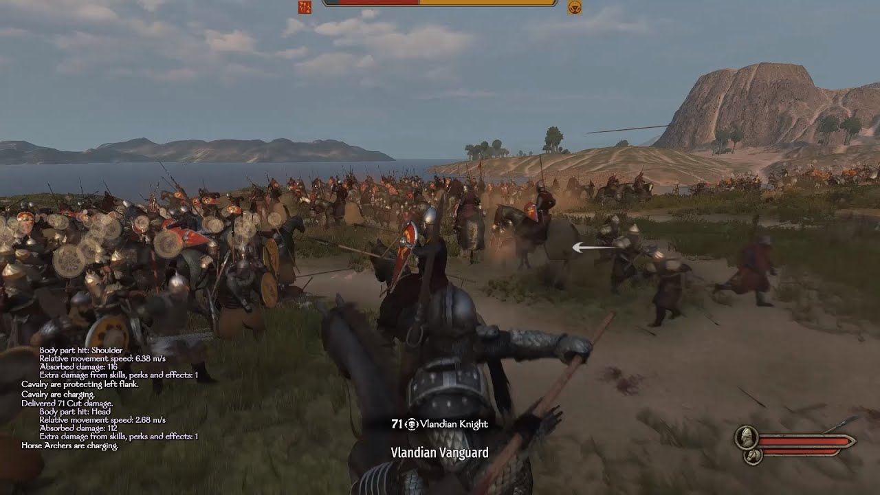 Battle of the bridge battle in Mount & Blade II: Bannerlord